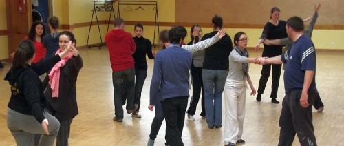Stage des cercles de Plomelin et Pluguffan avec la Compagnie Tango Sumo