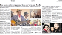 Eau sèche et musiques sur tous les tons aux Jeudis